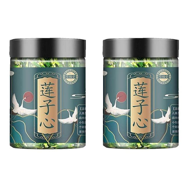 1-3pcs Lotus Seed Core Tea For Men Heart Energy Lianzixin Kidney Care Toning Boost 2pcs on Productcaster.