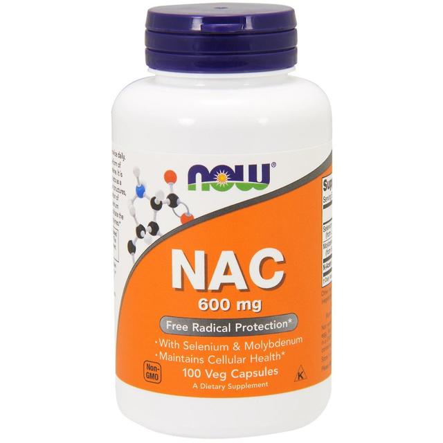 Now Foods, NAC, 600 mg, 100 Veg Capsules on Productcaster.