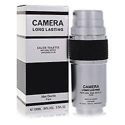 Camera long lasting eau de toilette spray by max deville on Productcaster.