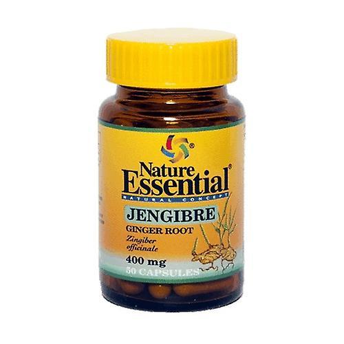 Nature Essential Ginger 50 capsules of 400mg on Productcaster.