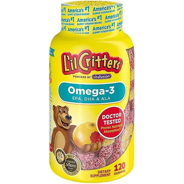 Lil Critters L'il critters gummy omega-3 dha, 120 count on Productcaster.