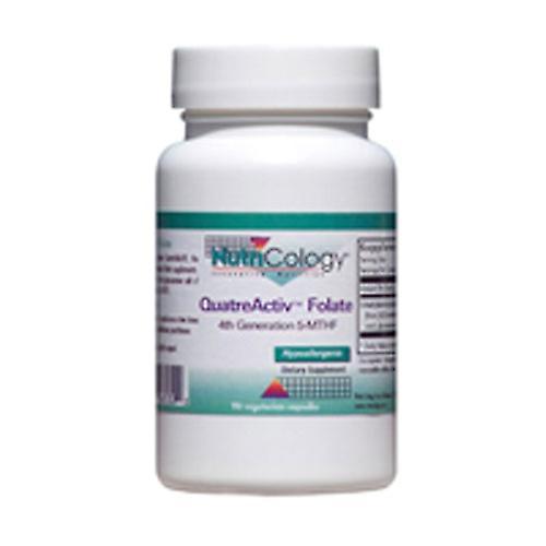 NutriCology Nutricología / Grupo de Investigación en Alergias QuatreActiv Folate, 90 cápsulas vegetales (Pack de 4) on Productcaster.