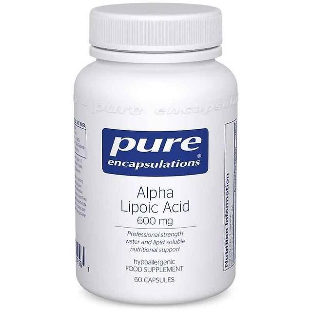 Pure Encapsulations Alpha Lipoic Acid 600mg Capsules 60 on Productcaster.