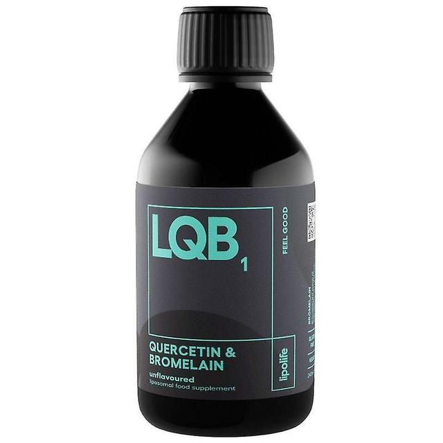 Lipolife LQB1 lipozomálny kvercetín & bromelaín 240ml on Productcaster.