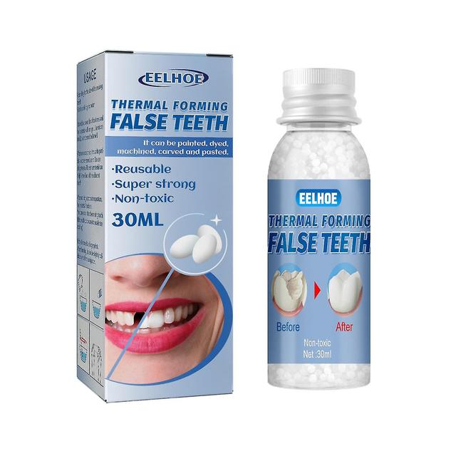 Otwoo Eelhoe Thermal Forming Denti Falsi Kit di Riparazione Denti Denti Granuli Di Riparazione Denti Per Mancanti E Rotti 30ml with Box on Productcaster.