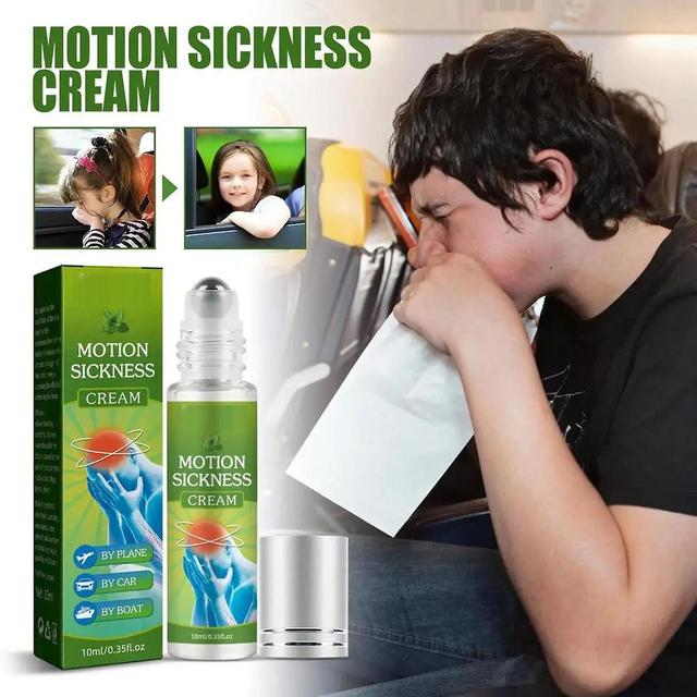 Wtowin Motion Sickness Oil Roller, Natural Sickness Relief Essential Oil, Roll On Anti Nausea Refreshing Oil For Nausea & Motion Sickness 50ml -5st on Productcaster.