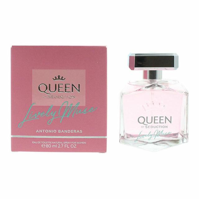 Antonio Banderas Queen of Seduction Lively Muse Eau de Toilette 80ml on Productcaster.