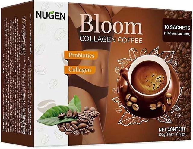 Bloom kolagénová káva, kolagén, kolagénový doplnok, kolagénový prášok, kolagénové proteínové doplnky on Productcaster.