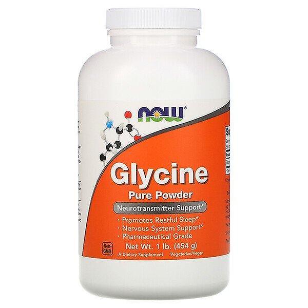 Now Foods, Glycine, Pure Powder, 1 lb (454 g) on Productcaster.