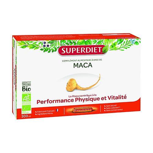 Super Diet Organic Maca 20 ampoules on Productcaster.