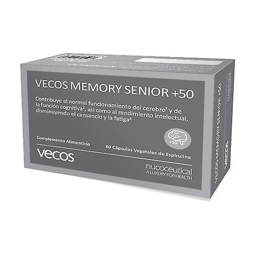 Vecos memory +50 senior 60 vegetable capsules on Productcaster.