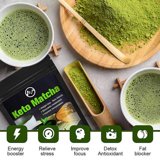 Fsu Fus Minch Keto Matcha prášok Organický prášok zo zeleného čaju Matcha 100% organické zoštíhľujúce produkty na pečenie zmrzliny dezertného pečiva on Productcaster.