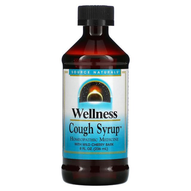 Source Naturals, Wellness, Cough Syrup, 8 fl oz (236 ml) on Productcaster.