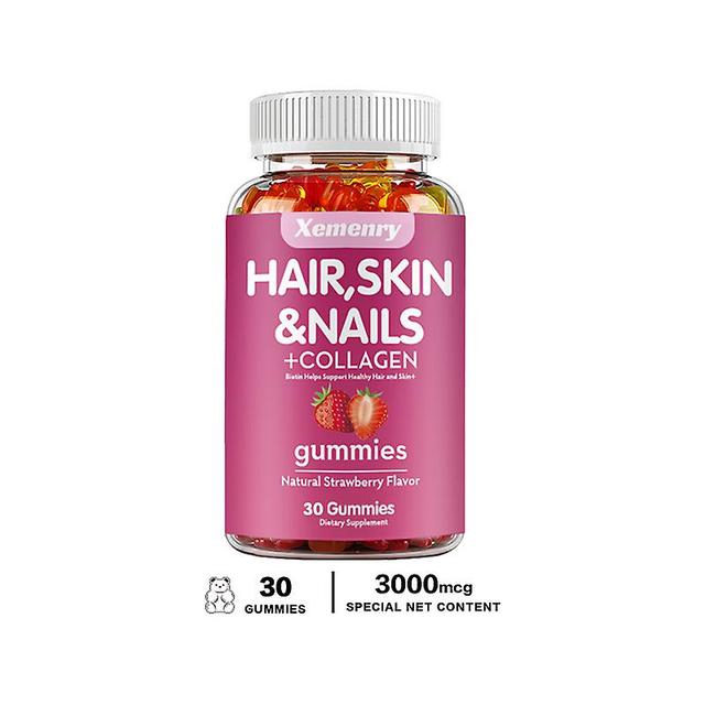 Vorallme High Potency Biotin Gummies For Hair, Skin & Nails | Gluten Free, Vitamin Plus Biotin Gummies, Hair Multivitamin 30 Gummies on Productcaster.