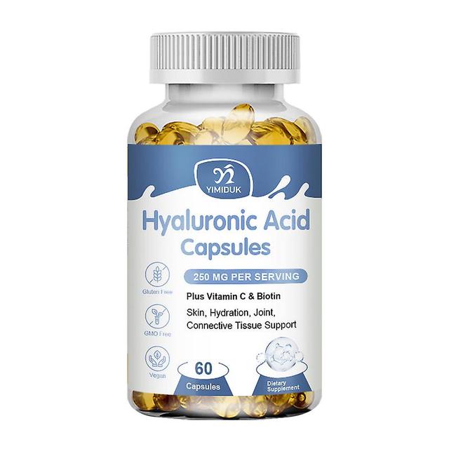 Tib Hyaluronic Acid Capsules Supplement For Healthy Support Connective Tissue And Joints Promote Youtl Healthy Skin 120 pcs on Productcaster.