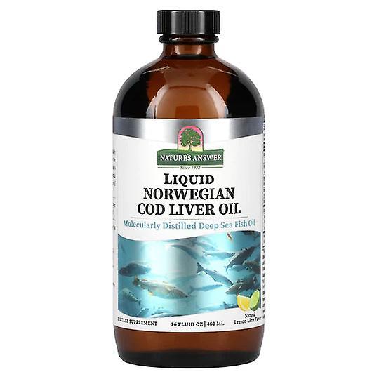 Nature's Answer Nature’s answer - liquid norwegian cod liver oil lemon lime, 16 oz on Productcaster.