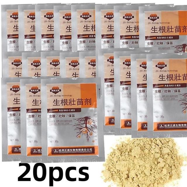 20pcs Fast Rooting Powder Plant Rapid Rooting Agent Strong Rooting Growth Hormones Fast Seedling Germination Powder Garden Tools on Productcaster.