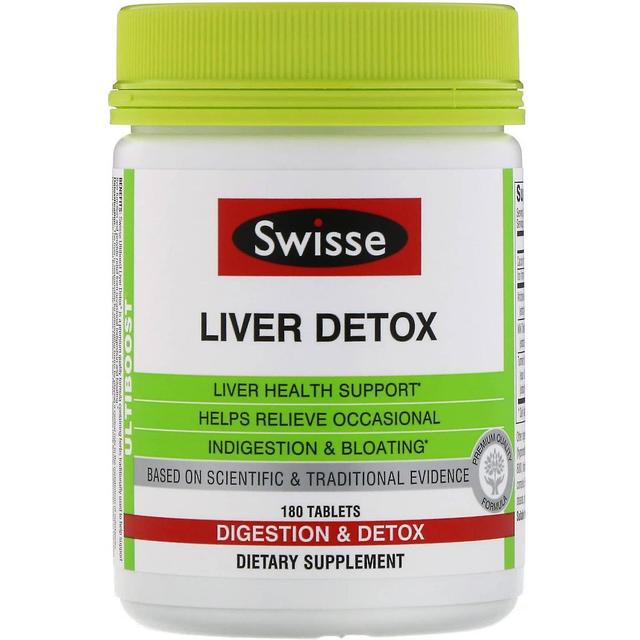 Swisse, Ultiboost, Liver Detox, 180 Tablets on Productcaster.