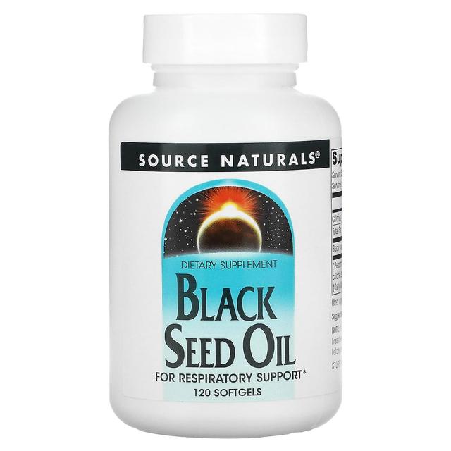 Source Naturals, Black Seed Oil, 120 Softgels on Productcaster.