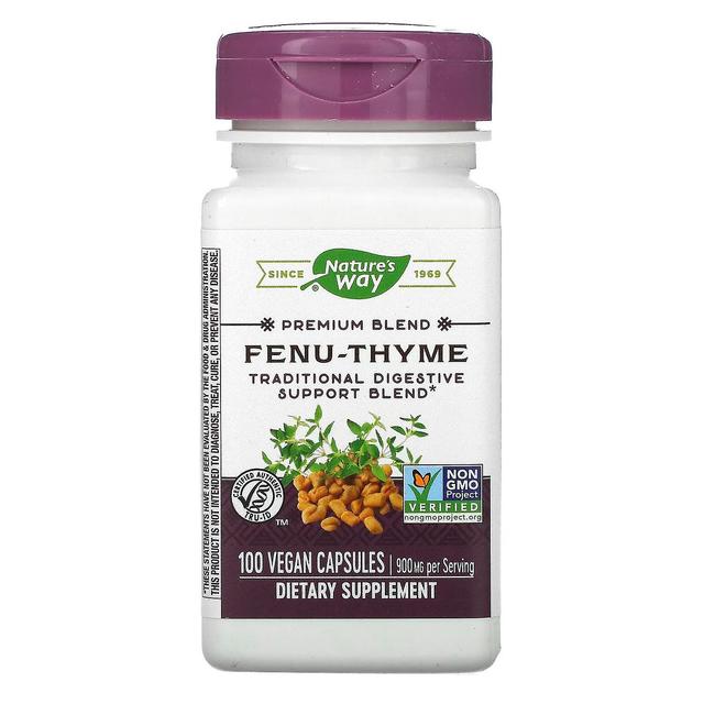 Nature's Way, Fenu-Timo, 450 mg, 100 Capsule Vegane on Productcaster.