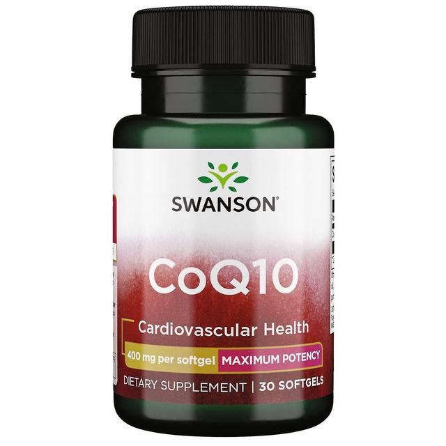 Swanson CoQ10 400mg 30 Cápsulas Blandas on Productcaster.