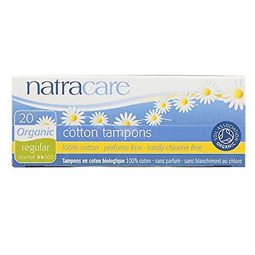 Natracare Tamponger, VANLIGA, 20 CT (Förpackning om 1) on Productcaster.