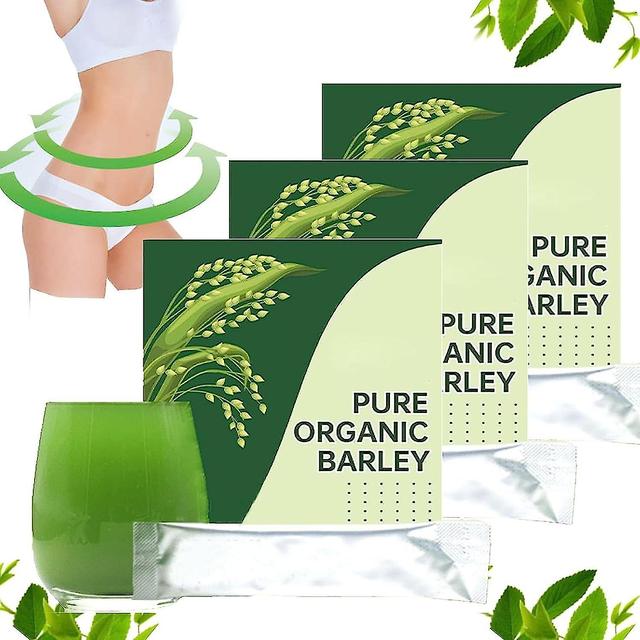 Barley Grass Juice Powder, Barley Grass Powder 100% Pure & Organic, Organic Barley Grass Powder For Weight Fast Results 3 Box on Productcaster.