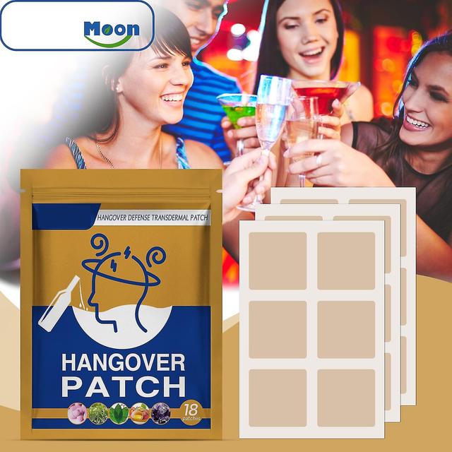 Hppyn Parche de resaca Vitamina Anti alcohol Pegatinas Aliviar la incomodidad después de beber Reducir el daño del alcohol Prevenir la fiesta de re... on Productcaster.