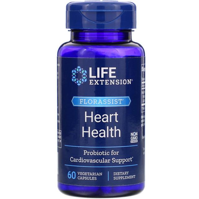 Life Extension, FLORASSIST Heart Health, 60 Vegetarian Capsules on Productcaster.