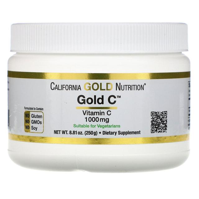 California Gold Nutrition Kalifornien Guld Näring, Guld C Pulver, 8.81 oz (250 g) on Productcaster.