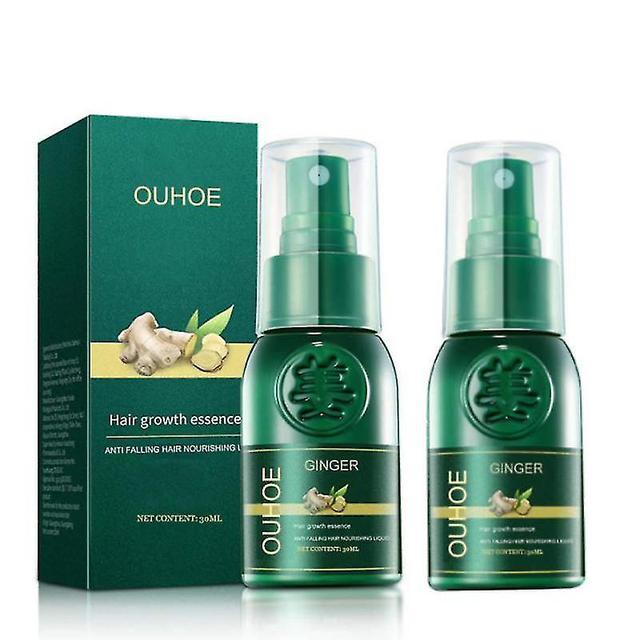 1-3pcs Growth Plus Nourishing Ginger Spray Growth Plus Organic Hair Serum For Men Women 2pcs on Productcaster.