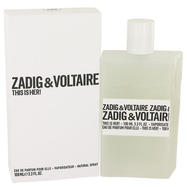 Dette er hennes eau de parfum spray av zadig & voltaire 3,4 oz eau de parfum spray on Productcaster.