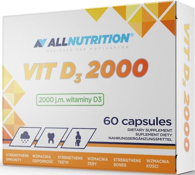 Allnutrition Vit D3 2000 60 Kapsuly on Productcaster.