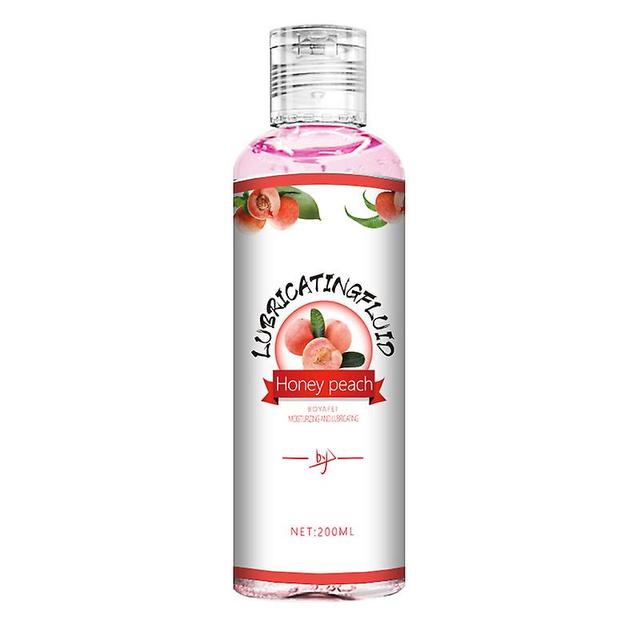 Cumdel 200ml Fruit Flavored Human Lubricant Portable Water-soluble Lubricating Oil Moisturizing Vaginal Peach Flavor on Productcaster.