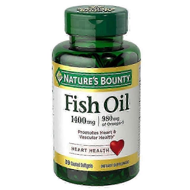 Natures Bounty Nature's bounty fish oil, 1400 mg, coated softgels, 39 ea on Productcaster.