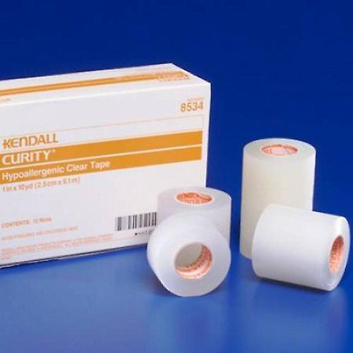 Cardinal Kardinal medicinsk tape curity plast 1/2 tommer x 10 yard gennemsigtig ikke-steril, antal af 1 (pakke med 1) on Productcaster.