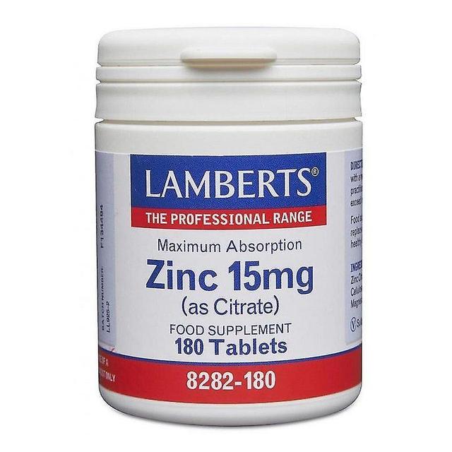 Lamberts Cynk 15mg Tabletki 180 (8282-180) on Productcaster.