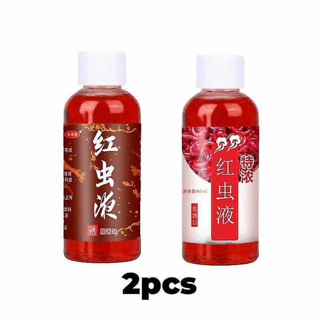 Gaoxing 100ml Strong Fish Attractant Concentrated Red Worm Liquid Fish Bait Additive High Concentration Fishbait combination on Productcaster.