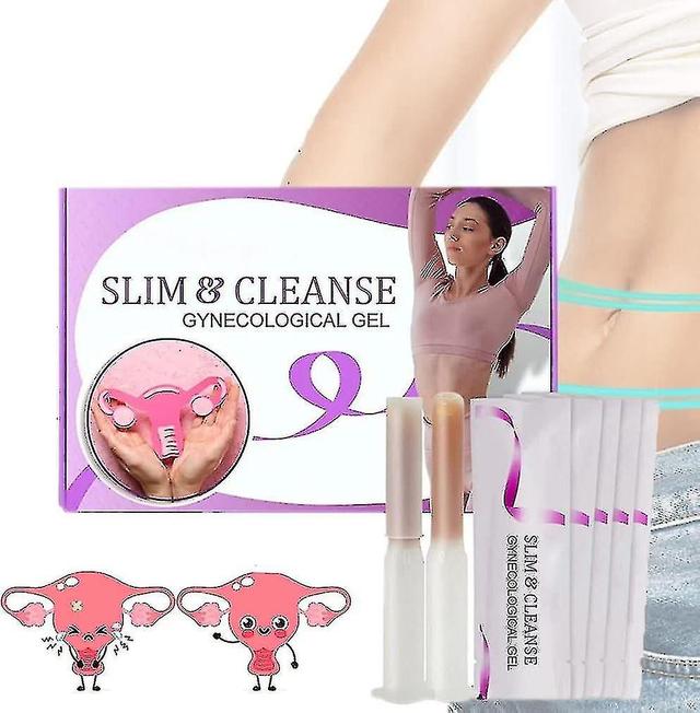 Żel ginekologiczny Slim & Cleanse, Naturalny żel regenerujący pochwę, Natychmiastowy żel wyszczuplający Anti-Itch Detox, 1 box on Productcaster.