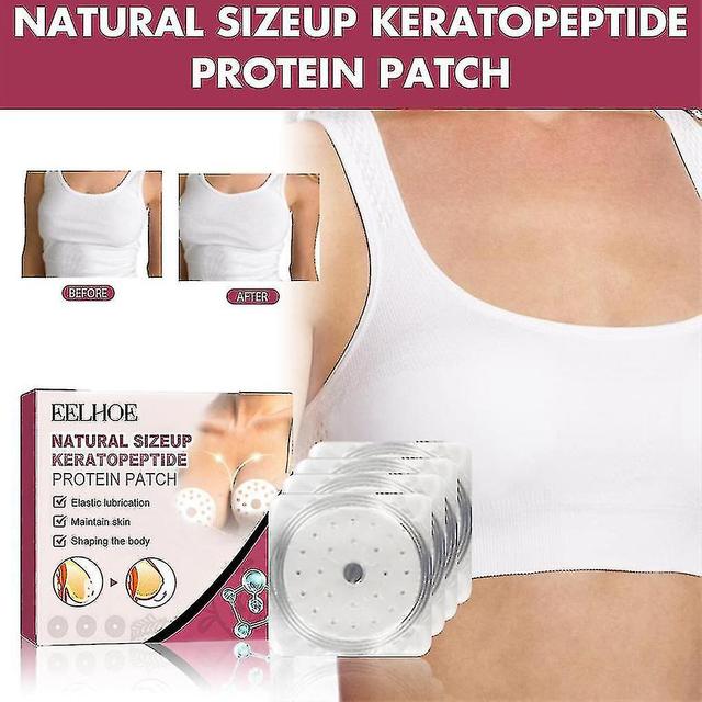 4/8/12pcs Sugoola Natural Sizeup Keratopeptid-Protein-Patch schnell on Productcaster.