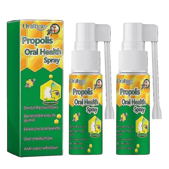 Ylhzg 2Pcs Propolis Oral Health Spray, 1/2 Pcs Propolis Oral Spray, Fresh Breath on Productcaster.