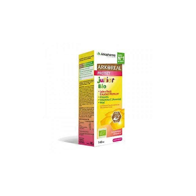 Arkopharma arkoreal protect junior strawberry syrup 140ml on Productcaster.