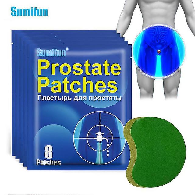 8/24/40pcs Male Prostate Care Patch Treat Prostatitis Kidney Deficiency Sticker Urinary Urology Sexual Function Medical Plaster-8pcs In A Bag on Productcaster.