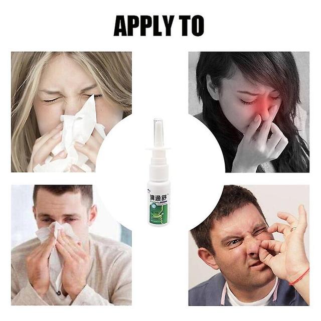 Coscelia Ch 5/10pcs 20ml Treatment Traditional Medical Nose Care 100% Pure Herb Nasal Spray Chronic Rhinitis Sinusitis Daily Dressing 5PCS on Productcaster.