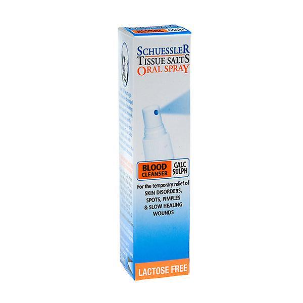 Schuessler Tissue Salts Calc sulph 30ml spray | no. 3 - blood cleanser on Productcaster.