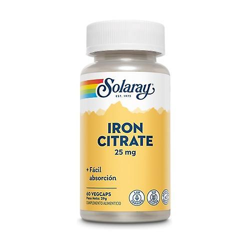 Solaray Iron 50 capsules of 25mg on Productcaster.