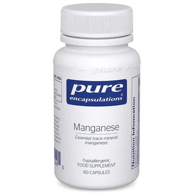 Pure Encapsulations Manganese Capsules 60 on Productcaster.