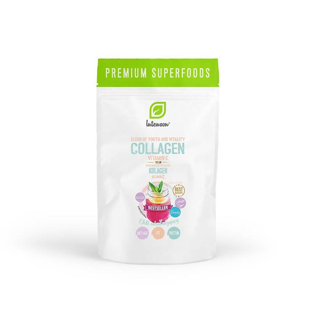 Intenson Suplementos dietéticos de colágeno + vitamina c on Productcaster.