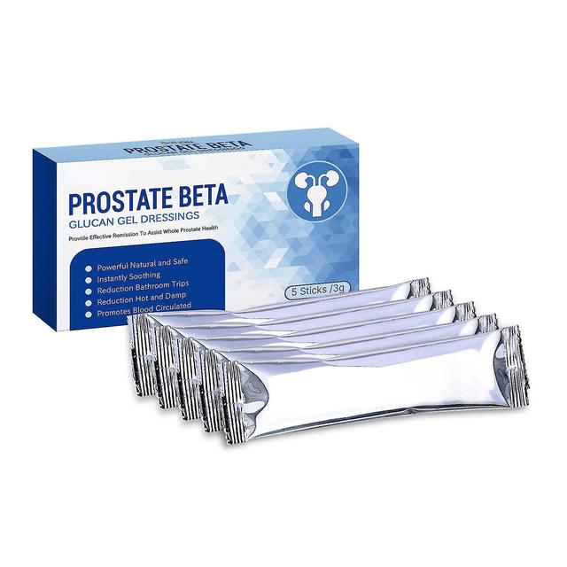 unbrand Prostate Beta Glucan Gel Dressings, Prostadine Gel For Prostate Health, Prostate Beta Glucan Gel Dressings For Prostate Health 5 pcs on Productcaster.