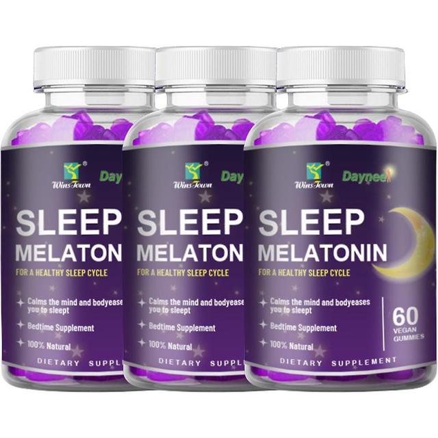 60 Ct Vitamins And Supplements | Vegan Sleep | Melatonin Gummies 3PCS on Productcaster.